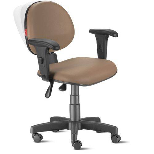 Assistência Técnica, SAC e Garantia do produto Cadeira Executiva Ergonômica Nr17 com Braços Marrom Cb26
