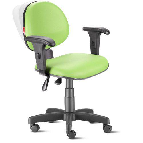Assistência Técnica, SAC e Garantia do produto Cadeira Executiva Ergonômica Nr17 com Braços Verde Claro Cb26