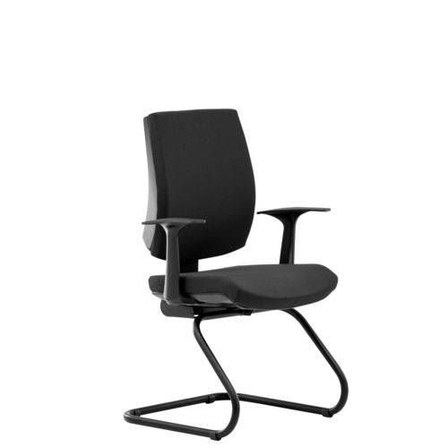 Assistência Técnica, SAC e Garantia do produto Cadeira Flute Fixa Executive Mesclado Chumbo/preto