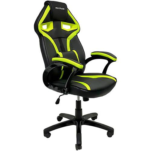 Assistência Técnica, SAC e Garantia do produto Cadeira Gamer Mymax Mx1 Giratória - Preta/Verde