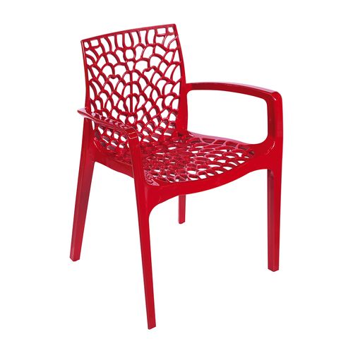 Assistência Técnica, SAC e Garantia do produto Cadeira Gruvyer Braço Vermelha Vermelha