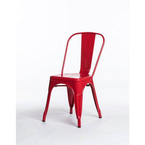 Assistência Técnica, SAC e Garantia do produto Cadeira Iron Tolix Aço Carbono - Vermelha