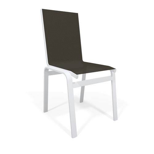 Assistência Técnica, SAC e Garantia do produto Cadeira Jantar Area Gourmet Alumínio Branco Tela Marrom