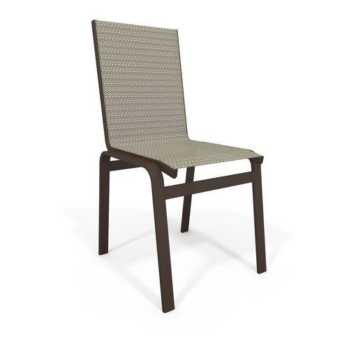 Assistência Técnica, SAC e Garantia do produto Cadeira Jantar Area Gourmet Alumínio Marrom Tela Colonial