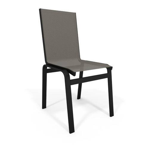Assistência Técnica, SAC e Garantia do produto Cadeira Jantar Area Gourmet Alumínio Preto Tela Mescla
