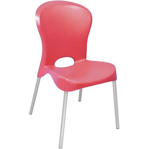 Assistência Técnica, SAC e Garantia do produto Cadeira Jolie Pernas Polidas Vermelha - Tramontina