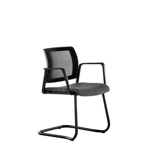 Assistência Técnica, SAC e Garantia do produto Cadeira Kind Fixa Executive em Tela Mesclado Chumbo/preto