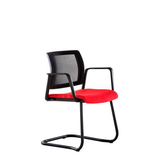 Assistência Técnica, SAC e Garantia do produto Cadeira Kind Fixa Executive em Tela Mesclado Vermelho/Preto