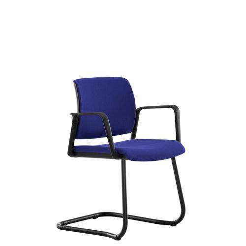 Assistência Técnica, SAC e Garantia do produto Cadeira Kind Fixa Executive Estofada Mesclado Azul/Preto