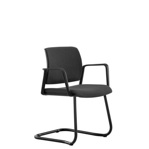Assistência Técnica, SAC e Garantia do produto Cadeira Kind Fixa Executive Estofada Mesclado Chumbo/preto