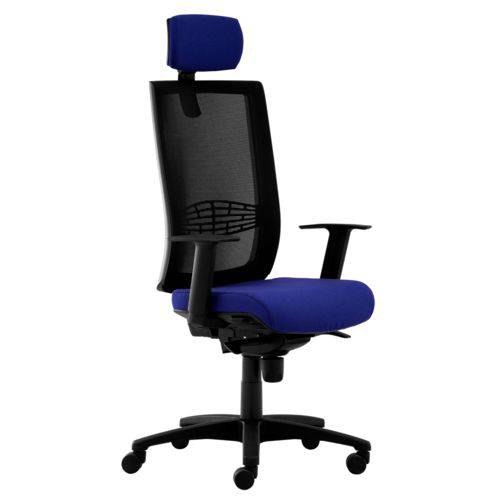 Assistência Técnica, SAC e Garantia do produto Cadeira Kind Presidente Executive Mesclado Azul/Preto