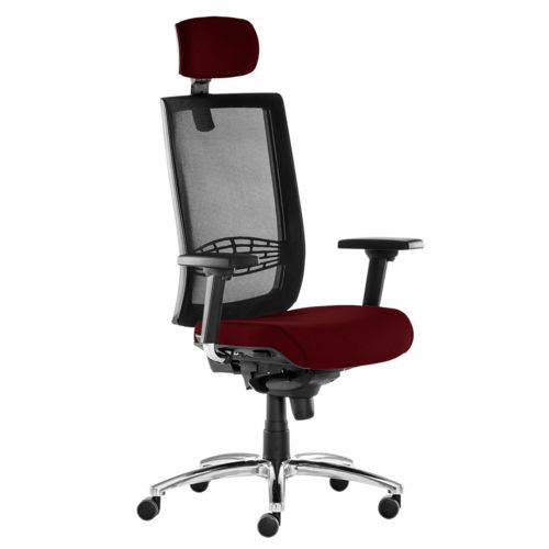 Assistência Técnica, SAC e Garantia do produto Cadeira Kind Presidente Premium Mesclado Bordô/Preto