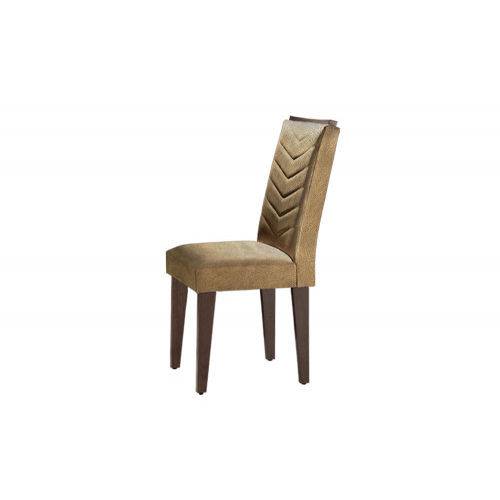 Assistência Técnica, SAC e Garantia do produto Cadeira Londrina 100% MDF (Kit com 2 Cadeiras) - Móveis Rufato - Café/ Animale - Móveis Bom de Preço -