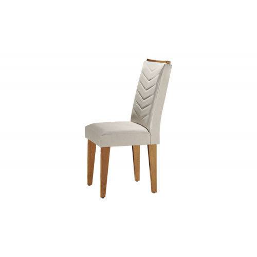 Assistência Técnica, SAC e Garantia do produto Cadeira Londrina 100% MDF (Kit com 2 Cadeiras) - Móveis Rufato - Imbuia/Veludo Creme - Móveis Bom de Preço -