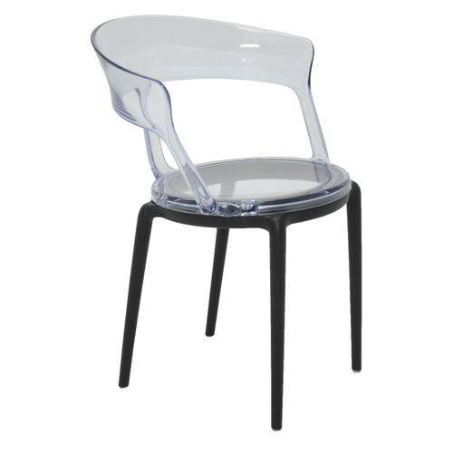 Assistência Técnica, SAC e Garantia do produto Cadeira Luna P Transparente/preto