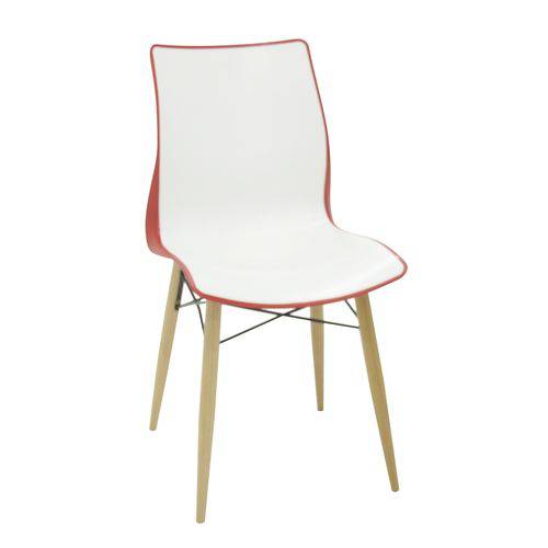 Assistência Técnica, SAC e Garantia do produto Cadeira Maja Vermelho/Branco Base 3-D
