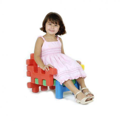Assistência Técnica, SAC e Garantia do produto Cadeira Monte Play Alpha Brinquedos Colorido