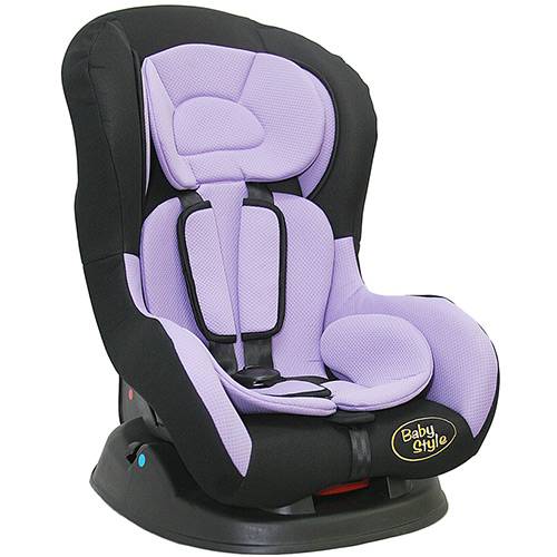Assistência Técnica, SAC e Garantia do produto Cadeira para Auto Criative Lilás/Preto Até 18kg - Baby Style