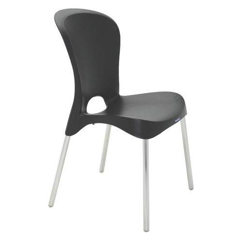 Assistência Técnica, SAC e Garantia do produto Cadeira Plastica Jolie Preta com Pernas de Aluminio Polidas
