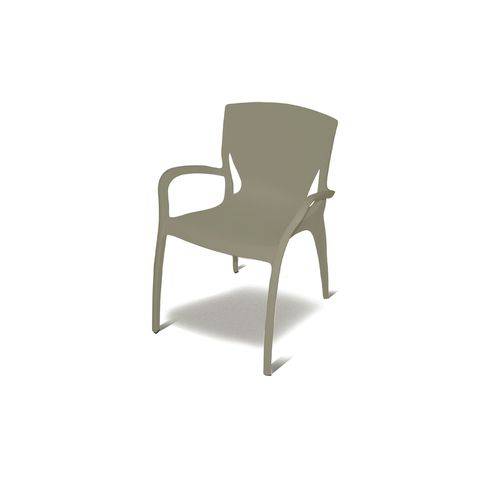 Assistência Técnica, SAC e Garantia do produto Cadeira Plástica Monobloco com Bracos Clarice Concreto Tramontina 92040/210
