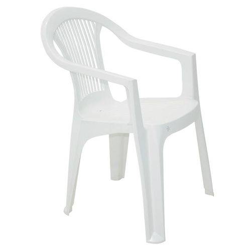 Assistência Técnica, SAC e Garantia do produto Cadeira Plastica Monobloco com Bracos Guarapari Branca