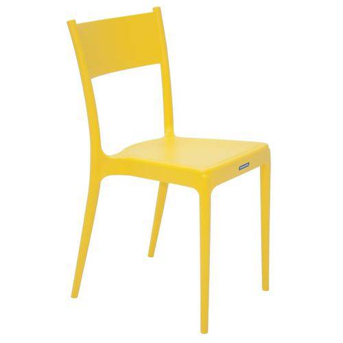 Assistência Técnica, SAC e Garantia do produto Cadeira Plastica Monobloco Diana Amarela