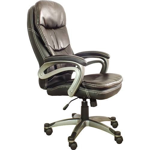 Assistência Técnica, SAC e Garantia do produto Cadeira Presidente PEL-9018H Giratória Marrom - Pelegrin