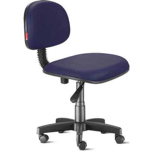 Assistência Técnica, SAC e Garantia do produto Cadeira Secretária Giratória com Encosto Courvim Azul Noturno Cb13