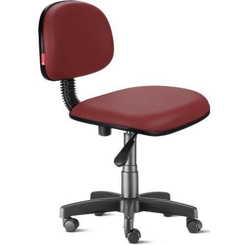 Assistência Técnica, SAC e Garantia do produto Cadeira Secretária Giratória com Encosto Courvim Bordô Cb13