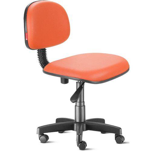 Assistência Técnica, SAC e Garantia do produto Cadeira Secretária Giratória com Encosto Courvim Laranja Cb13