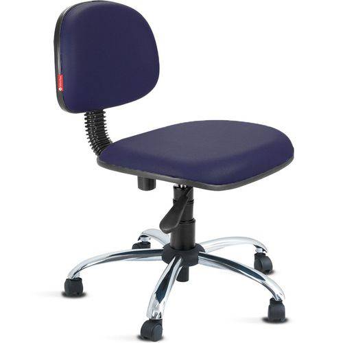 Assistência Técnica, SAC e Garantia do produto Cadeira Secretária Giratória Courvim Azul Escuro Cb14