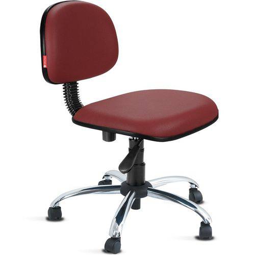 Assistência Técnica, SAC e Garantia do produto Cadeira Secretária Giratória Courvim Bordô Cb14