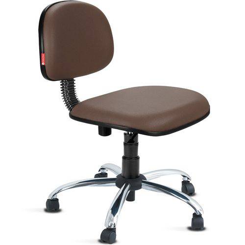 Assistência Técnica, SAC e Garantia do produto Cadeira Secretária Giratória Courvim Marrom Café Cb14