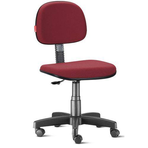 Assistência Técnica, SAC e Garantia do produto Cadeira Secretária Giratória Tecido Bordô Cb05