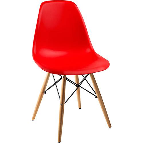 Assistência Técnica, SAC e Garantia do produto Cadeira Side Base Madeira Vermelho - By Haus