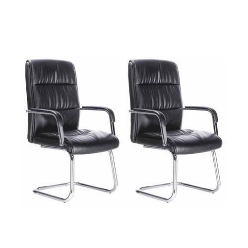 Assistência Técnica, SAC e Garantia do produto Cadeira-visitante-plus-preta-2-unidades