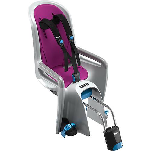 Assistência Técnica, SAC e Garantia do produto Cadeirinha de Bebê para Bicicleta RideAlong Cinza Claro/Pink Thule