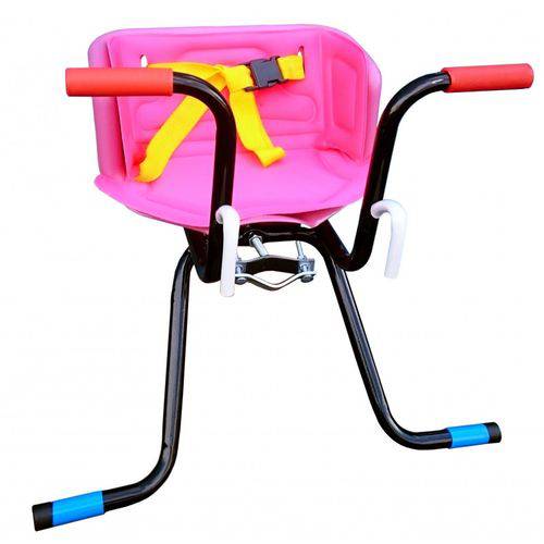 Assistência Técnica, SAC e Garantia do produto Cadeirinha Infantil Dianteira para Bicicleta Stilo Luxo Rosa