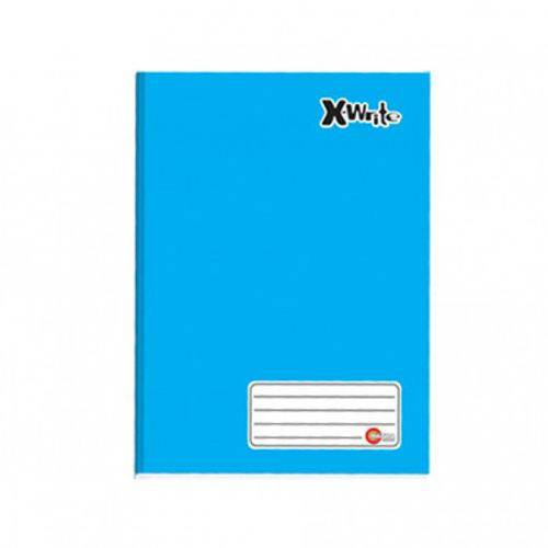 Assistência Técnica, SAC e Garantia do produto Caderno Brochurão 1/4 Capa Dura 96 Folhas X-WRITE Azul Maxima