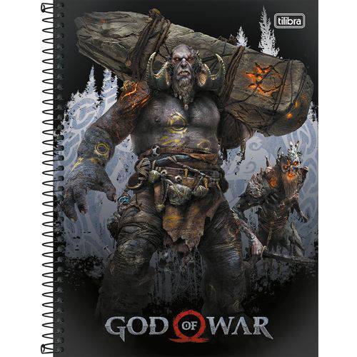 Assistência Técnica, SAC e Garantia do produto Caderno God Of War 96 Folhas 1x1 - Tilibra