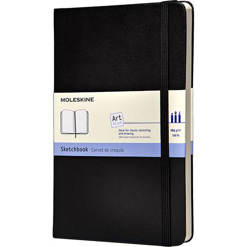 Assistência Técnica, SAC e Garantia do produto Caderno Moleskine de Esboços Classic Preto Grande Capa Dura