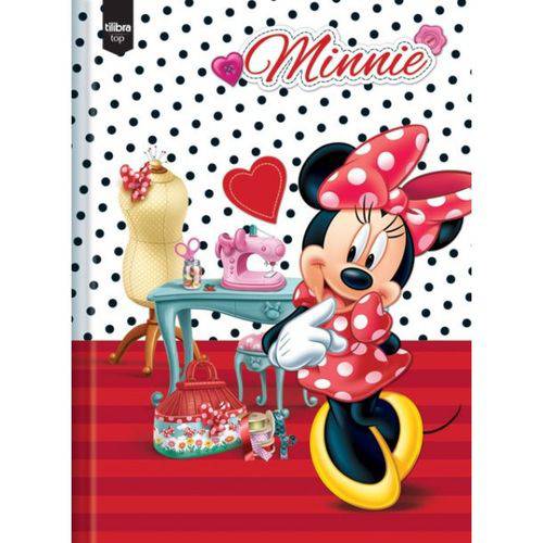 Assistência Técnica, SAC e Garantia do produto Caderno Top Minnie Universitário com Capa Dura Brochura - 96 Fls.-Tilibra