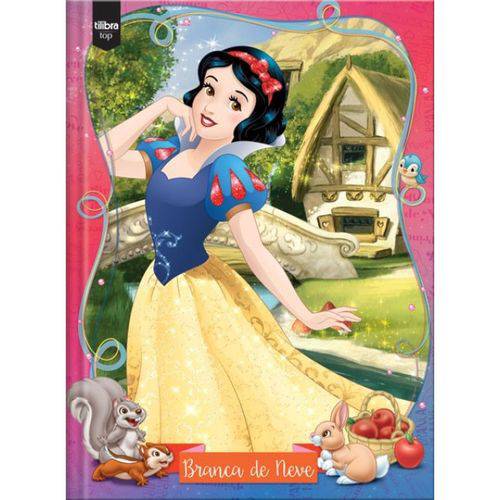 Assistência Técnica, SAC e Garantia do produto Caderno Top Universitário Princesas Branca de Neve com Capa Dura Brochura - 96 Fls -Tilibra