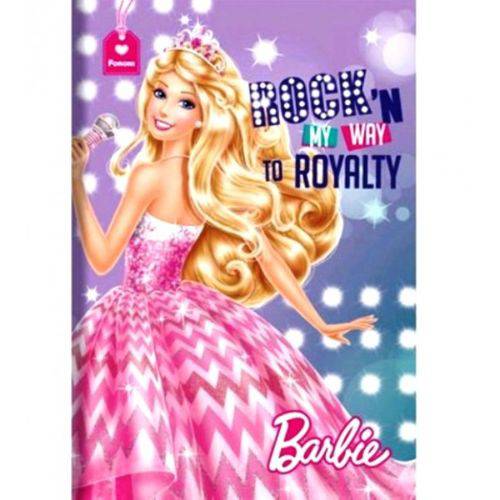 Assistência Técnica, SAC e Garantia do produto Caderno Universitário Capa Dura Barbie Rock - 96 Folhas - Foroni