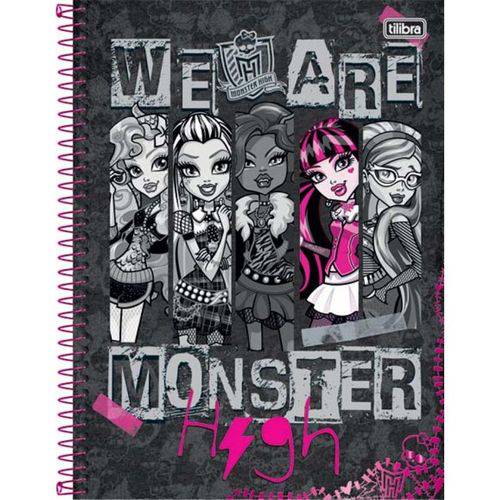 Assistência Técnica, SAC e Garantia do produto Caderno Universitário Capa Dura Tilibra Monster High - 96 Folhas