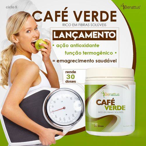Assistência Técnica, SAC e Garantia do produto Café Verde Benattus Termogênico Rico em Fibras Solúveis