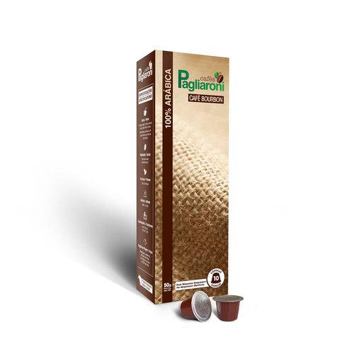 Assistência Técnica, SAC e Garantia do produto Cafés Pagliaroni Bourbon para Nespresso - 10 Cápsulas
