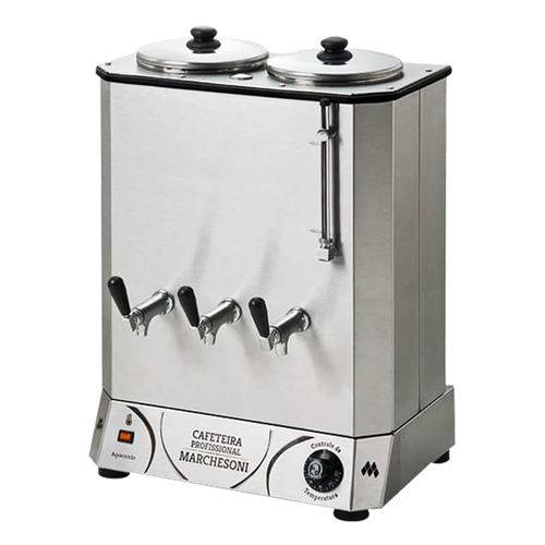 Assistência Técnica, SAC e Garantia do produto Cafeteira Elétrica Industrial 50 Litros 6300w Inox - Marchesoni