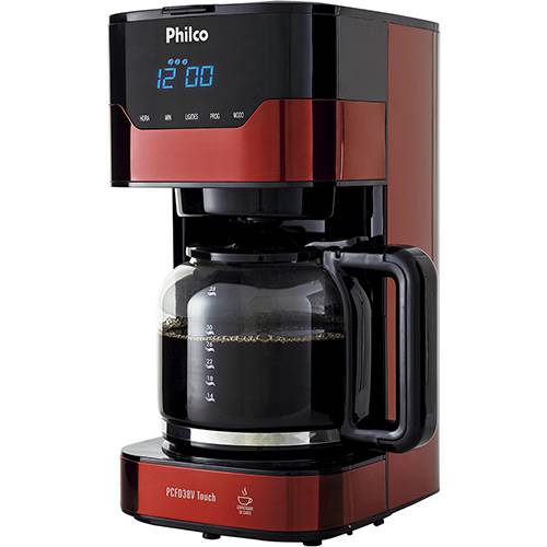 Assistência Técnica, SAC e Garantia do produto Cafeteira Elétrica Philco 1,5L PCFD38V Touch - Vermelha