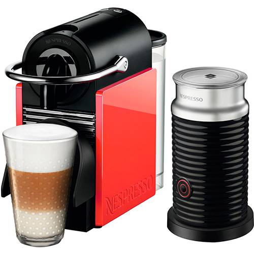 Assistência Técnica, SAC e Garantia do produto Cafeteira Expresso Combo Pixie Clips Nespresso Branca e Coral com Aeroccino 19 Bar